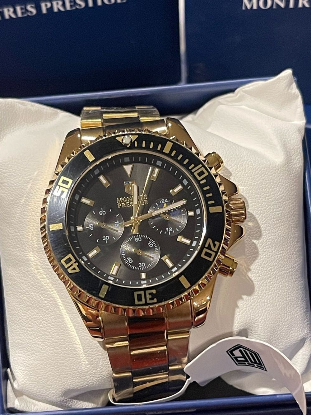 Montres Prestige Norellis X Invicta Men's Watch - 42mm. Gold (MPW-0092)